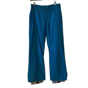 ROXY 5000 Snow Ski Pants Snowboard Winterwear Outerwear Sporty Teal Blue Small